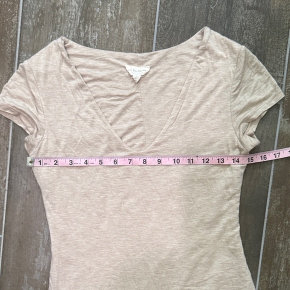 Anthropologie See you Monday Beige Midi Dress - Picture 5 of 7